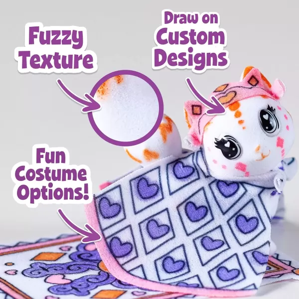 imageCrayola Scribble Scrubbie Pets Princess Playset Kids Toys Gift for Girls ampamp BoysMutli