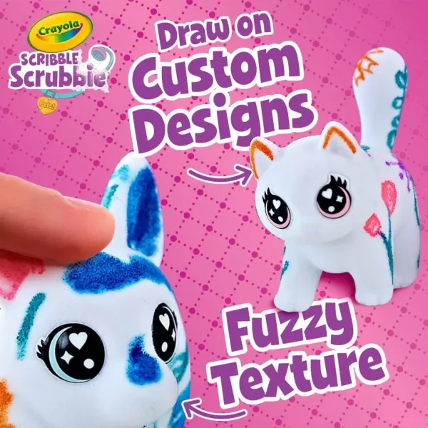 imageCrayola Scribble Scrubbie Safari Animals Tub Set Color ampamp Wash Creative Toy Gift for Kids Age 3 4 5 6Tub Set
