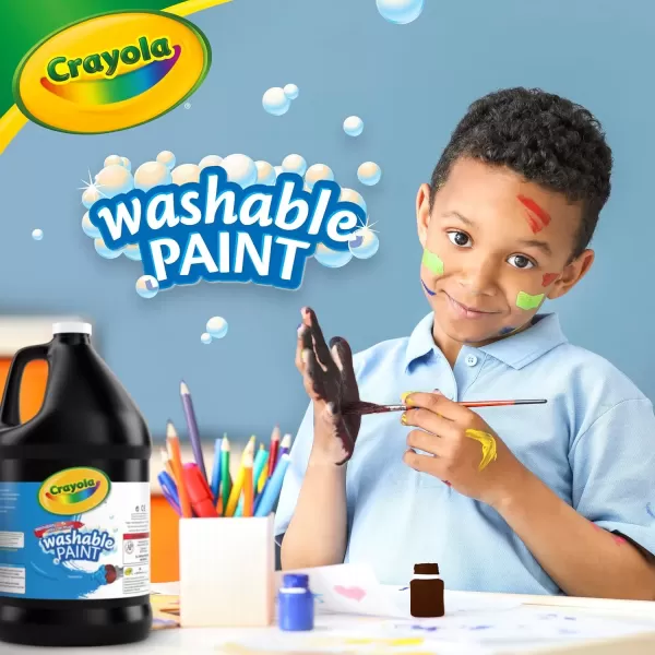 imageCrayola Washable Red Paint 1 gallon Size Painting Supplies in BulkBlack
