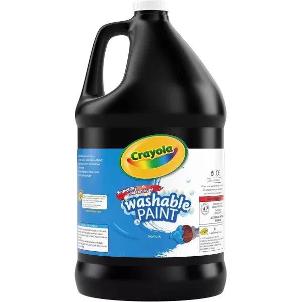 imageCrayola Washable Red Paint 1 gallon Size Painting Supplies in BulkBlack