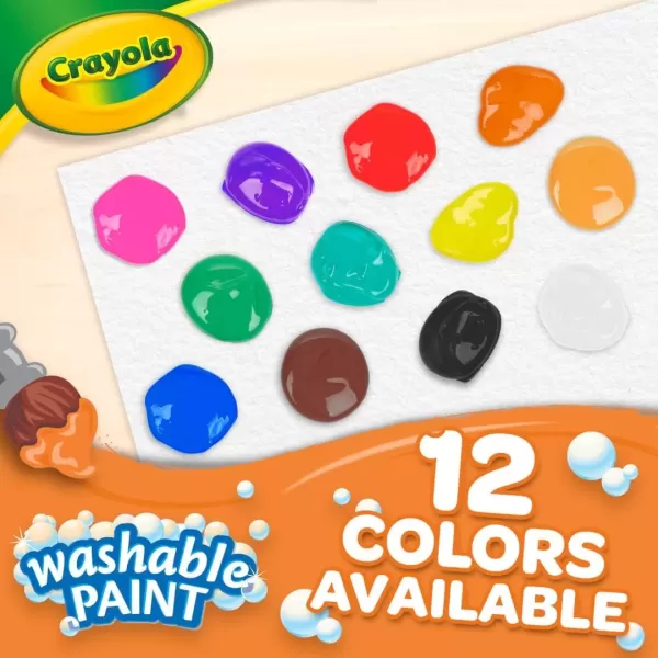 imageCrayola Washable Red Paint 1 gallon Size Painting Supplies in BulkRed