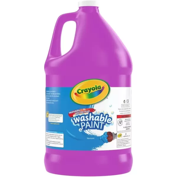 imageCrayola Washable Red Paint 1 gallon Size Painting Supplies in BulkViolet