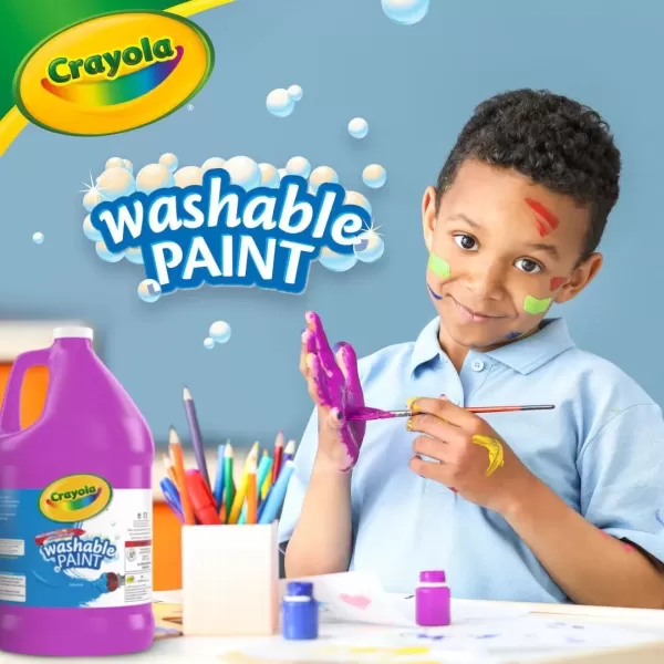 imageCrayola Washable Red Paint 1 gallon Size Painting Supplies in BulkViolet