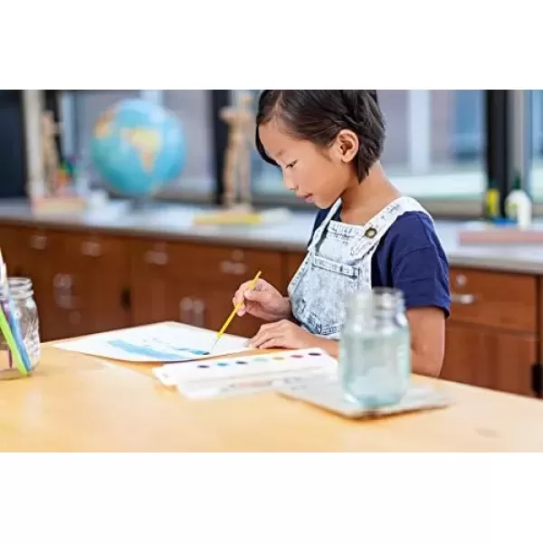imageCrayola Watercolors Classpack Bulk Paint Set For Kids 24 Trays ampamp 12 Refills School Supplies