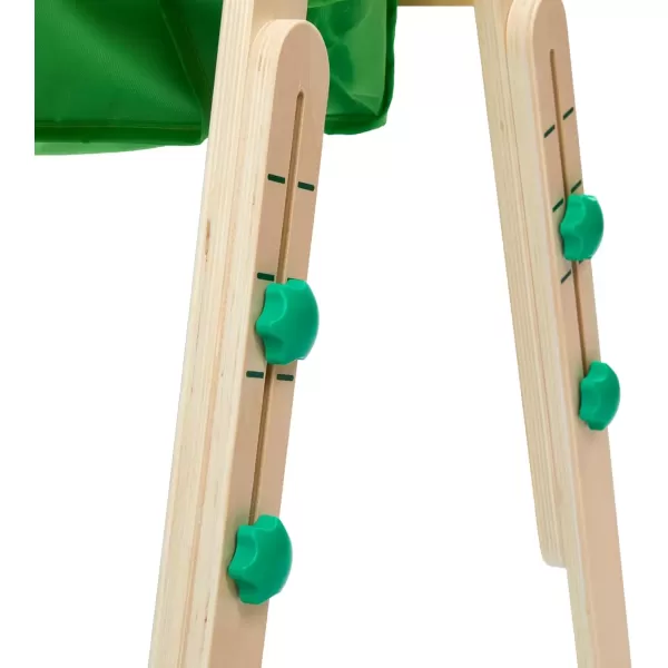 imageCrayola Wooden Art Easel for Kids 2in1 Dry Erase Board ampamp Chalkboard Gifts for Toddlers Ages 3 4 5Super Easel