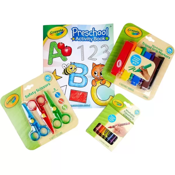 imageCrayola Young Kids Art Supplies Bundle Art Set for Girls and Boys Gifts For Toddlers 36 Months Amazon ExclusiveArt Supplies Bundles