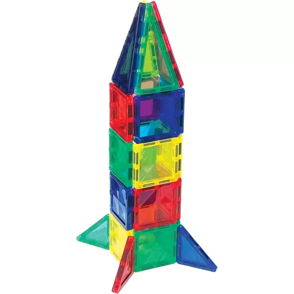 imageCreateOn Crayola Mini Magnetic PIPTiles Building Set for Kids Magnetic Building Toys for Kids STEM Travel Toys for Boys and Girls Ages 3 24Piece Set BoldBold