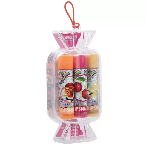 imageLip Smacker Crayola Crayon Stackable Flavored Clear Lip Balm Blue  Moisturizing SoothingCandy Medley Collection