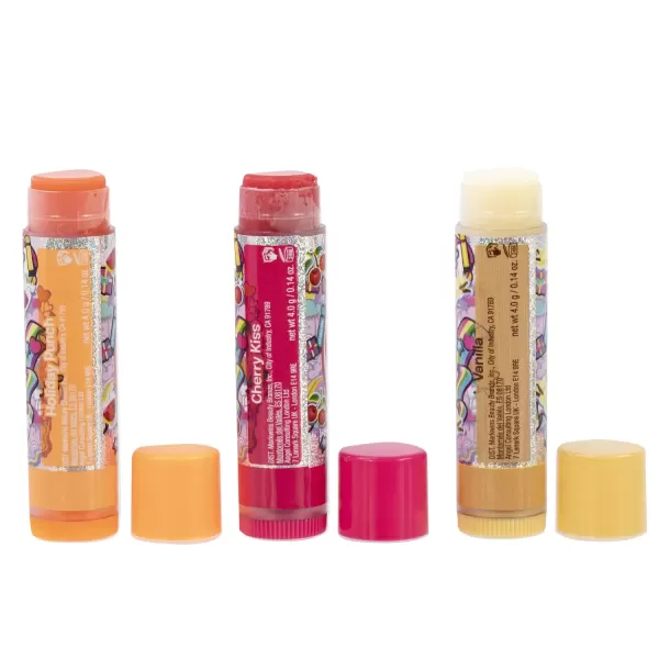 imageLip Smacker Crayola Crayon Stackable Flavored Clear Lip Balm Blue  Moisturizing SoothingCandy Medley Collection