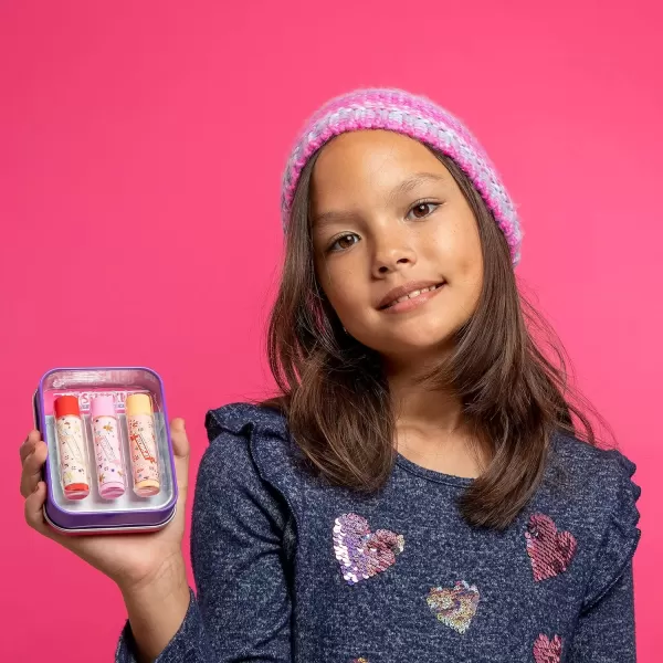 imageLip Smacker Crayola Crayon Stackable Flavored Clear Lip Balm Blue  Moisturizing SoothingChristmas Collection