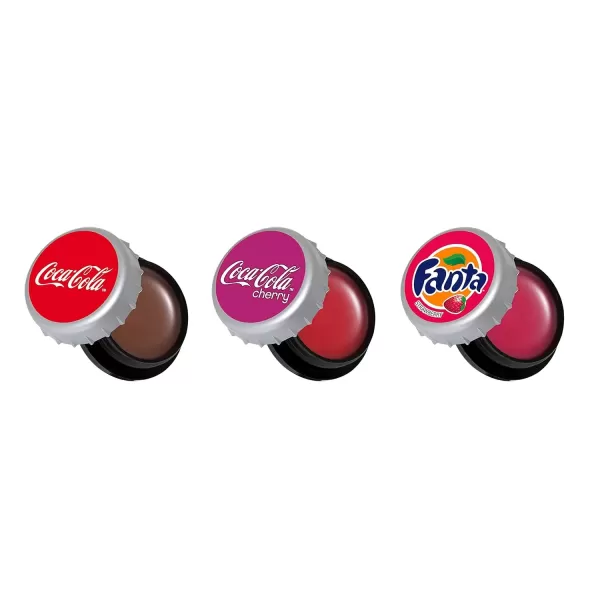 imageLip Smacker Crayola Crayon Stackable Flavored Clear Lip Balm Blue  Moisturizing SoothingCoca Cola Collection