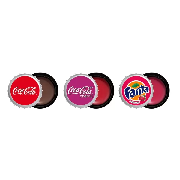 imageLip Smacker Crayola Crayon Stackable Flavored Clear Lip Balm Blue  Moisturizing SoothingCoca Cola Collection