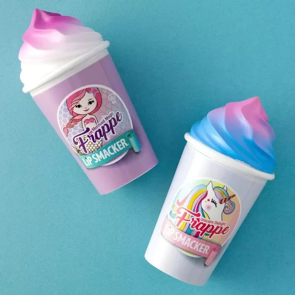 imageLip Smacker Crayola Crayon Stackable Flavored Clear Lip Balm Blue  Moisturizing SoothingFrappe Magic Collection
