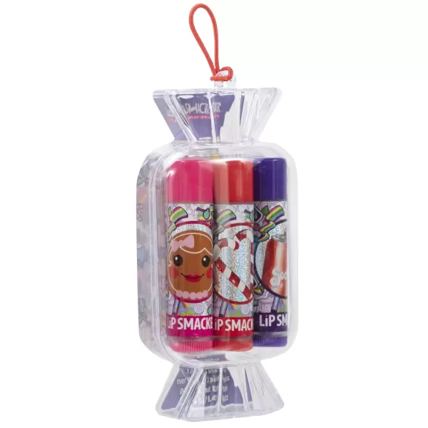 imageLip Smacker Crayola Crayon Stackable Flavored Clear Lip Balm Blue  Moisturizing SoothingGinger Trio Collection