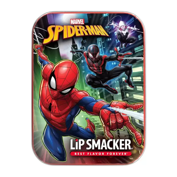 imageLip Smacker Crayola Crayon Stackable Flavored Clear Lip Balm Blue  Moisturizing SoothingMarvels Spiderman Collection