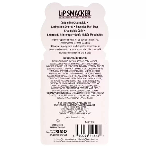 imageLip Smacker Crayola Crayon Stackable Flavored Clear Lip Balm Blue  Moisturizing SoothingPanda Trio Collection
