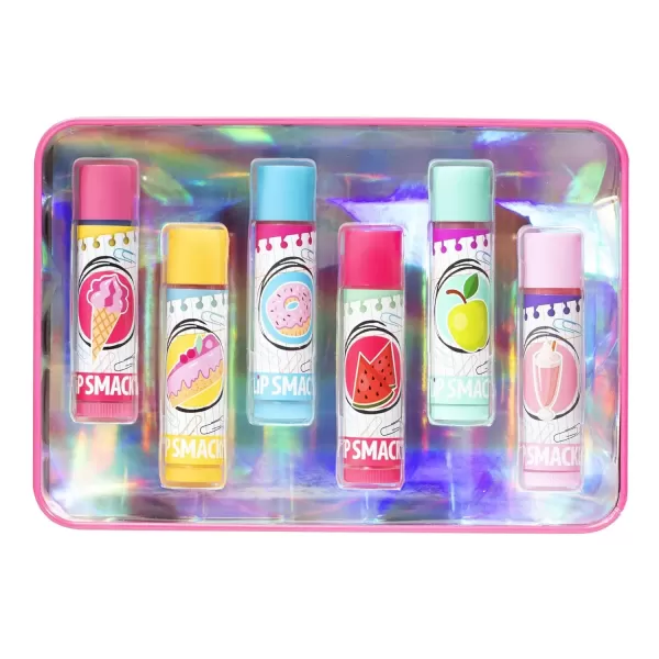 imageLip Smacker Crayola Crayon Stackable Flavored Clear Lip Balm Blue  Moisturizing SoothingSchool Kit Collection
