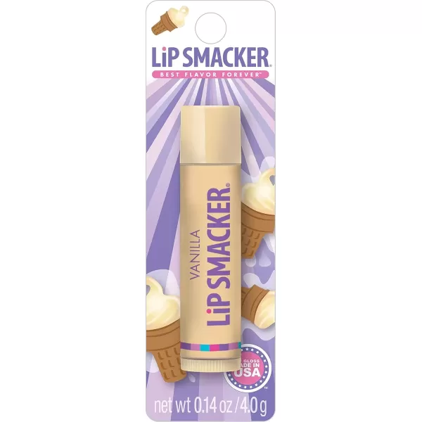 imageLip Smacker Crayola Crayon Stackable Flavored Clear Lip Balm Blue  Moisturizing SoothingVanilla Collection