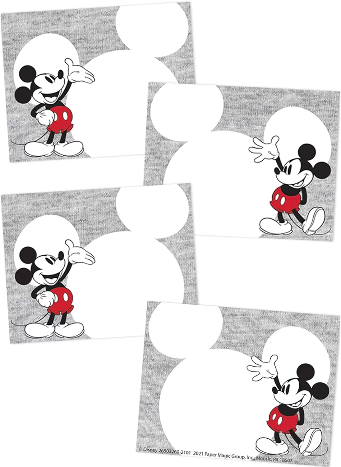 imageEureka Crayola Crayons SelfAdhesive Student Name Tags for Teachers 275quot x 225quot 40 PiecesRetro Mickey Mouse