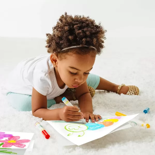 imageCrayola Color Wonder Mess Free Coloring Kit 120ct 100 Coloring Pages 20 Mini Markers Travel Activity Toddler Gift 3Coloring Kit