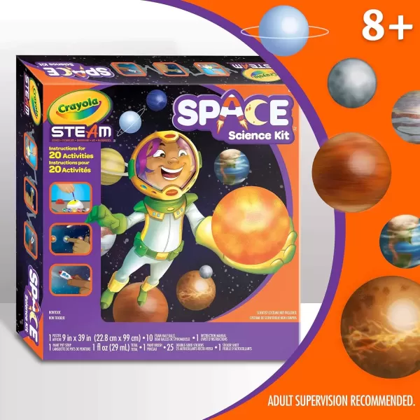 imageCrayola Solar System Science Kit Educational Toy Gift for Kids Ages 7 8 9 10