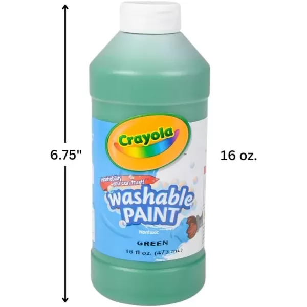 imageCrayola Washable Paint 16 oz  Green