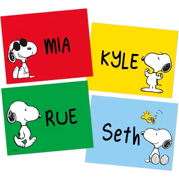 imageEureka Crayola Crayons SelfAdhesive Student Name Tags for Teachers 275quot x 225quot 40 PiecesPeanuts
