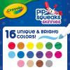 imageCrayola Washable Pip Squeaks Skinnies Markers 16ct Mini Markers for Toddlers Coloring Book Markers Kids Stocking Stuffers ampamp Gifts 31 Count Pack of 1