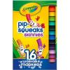 imageCrayola Washable Pip Squeaks Skinnies Markers 16ct Mini Markers for Toddlers Coloring Book Markers Kids Stocking Stuffers ampamp Gifts 31 Count Pack of 1