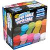 imageCrayola Washable Chalk Collection 130 AntiRoll Chalk Sticks Bulk Sidewalk Chalk Outdoor Chalk for Kids Outdoor Toys for KidsSuper Chalk