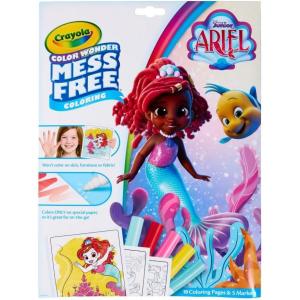 imageCrayola Color Wonder Disney Junior Ariel Mess Free Coloring Pages Gift for Toddlers Travel Activity Disney Coloring Ages 3