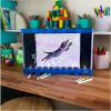 imageCrayola Ultimate Light Board  Blue Drawing Tablet ampamp Tracing Pad Light Up Kids Toys Gifts For Boys ampamp Girls Ages 6 7 8 Amazon Exclusive