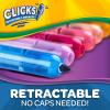 imageCrayola Clicks Retractable Markers 10ct Washable Markers for Kids Click Markers School Supplies for Kids Gifts Ages 5Bright  Bold