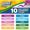 imageCrayola Clicks Retractable Markers 10ct Washable Markers for Kids Click Markers School Supplies for Kids Gifts Ages 5Bright  Bold