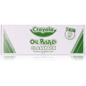 imageCrayola Oil Pastels Classpack 336ct 12 Brilliant Opaque Colors Kids Arts ampamp Crafts School Supplies for Classrooms 4Pastels Classpack