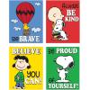 imageEureka Crayola Colors of Kindness Mini Classroom Poster Set for Teachers 11quot x 14quot 8 PiecesPeanuts