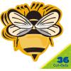 imageEureka Crayola Crayons Paper CutOut Classroom Decorations for Teachers 36 PiecesBumble Bee