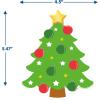 imageEureka Crayola Crayons Paper CutOut Classroom Decorations for Teachers 36 PiecesChristmas Trees