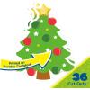 imageEureka Crayola Crayons Paper CutOut Classroom Decorations for Teachers 36 PiecesChristmas Trees