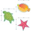 imageEureka Crayola Crayons Paper CutOut Classroom Decorations for Teachers 36 PiecesFish