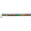imageEureka Crayola Inspirational Words Decorative Classroom and Bulletin Board Trim for Teachers 225quot Wide 12 Strips for 37 Total FeetOSFA