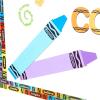 imageEureka Crayola Inspirational Words Decorative Classroom and Bulletin Board Trim for Teachers 225quot Wide 12 Strips for 37 Total FeetOSFA