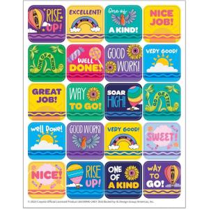 imageEureka Crayola Colors of Kindness Stickers for Kids and Teachers Multicolor 120 Pieces