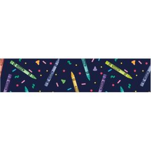 imageEureka Crayola Inspirational Words Decorative Classroom and Bulletin Board Trim for Teachers 225quot Wide 12 Strips for 37 Total Feet214 x 37 Strips