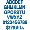 imageEureka Crayola Letter Number Punctuation Mark and Symbol Classroom Decorations for Teachers 4quot H 178 Pieces BlueBlue Crayola