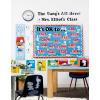 imageEureka Crayola Letter Number Punctuation Mark and Symbol Classroom Decorations for Teachers 4quot H 178 Pieces BluePeanuts
