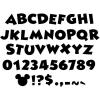 imageEureka Crayola Letter Number Punctuation Mark and Symbol Classroom Decorations for Teachers 4quot H 178 Pieces BlueRetro Mickey Mouse