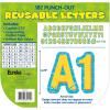 imageEureka Crayola Letter Number Punctuation Mark and Symbol Classroom Decorations for Teachers 4quot H 178 Pieces BlueSeas the Day