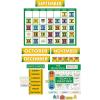 imageEureka Crayola Colors and Shapes Classroom Calendar Bulletin Board Set for Teachers 28 Pieces