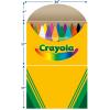 imageEureka Crayola Let Your Colors Shine Classroom Bulletin Board Set for Teachers 24 Pieces